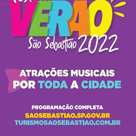 Festival de Verão 2022 em São Sebastião
