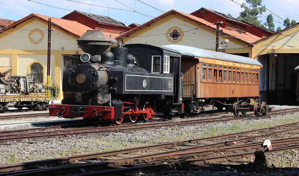 #dicadasemana Maria-Fumaça volta a operar em Campos do Jordão