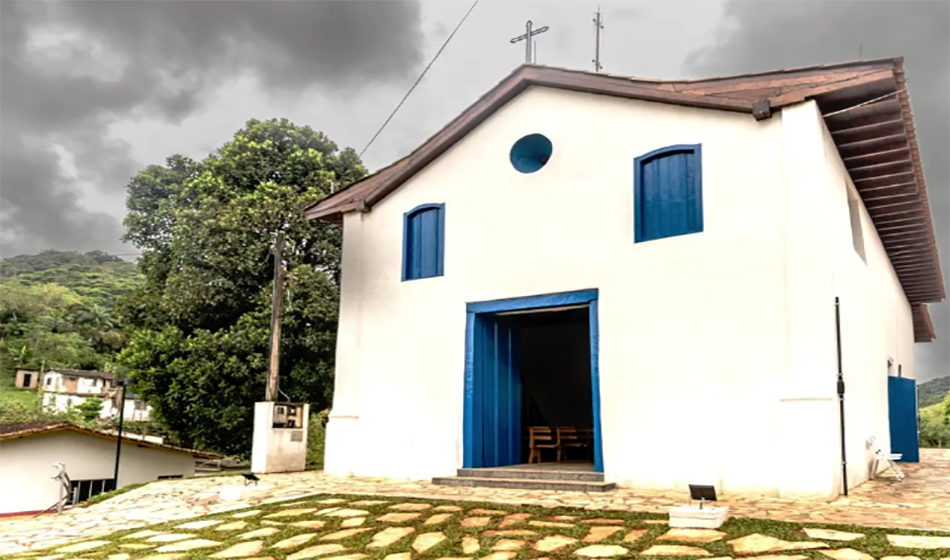 #dicadasemana Capela construída por escravos é restaurada em Eldorado