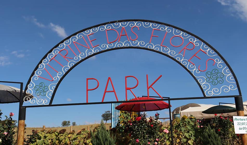 #dicadasemana Serra Negra ganha parque temático de flores o Park Vitrine das Flores
